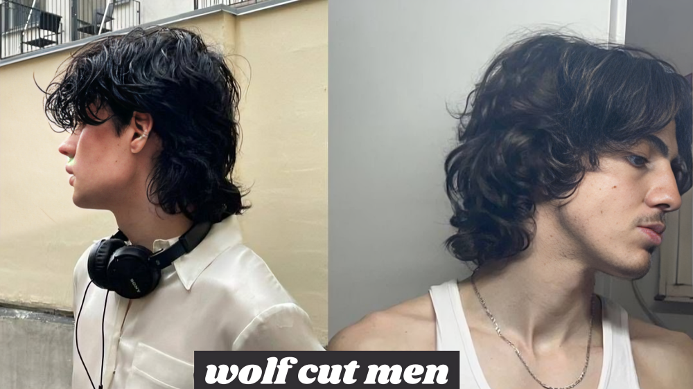 wolf cut men