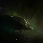 Interstellar Object traveling through the galaxy