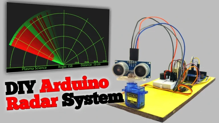 How to make a Radar system using Arduino and Ultrasonic Sensor